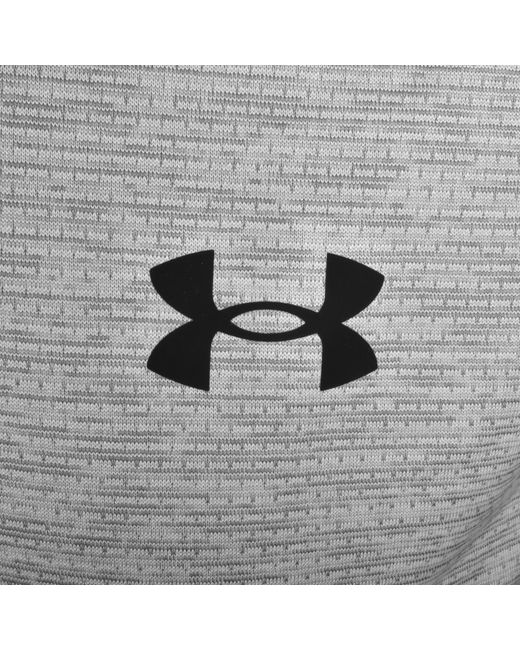 Under Armour Gray Tech Half Zip Sweatshirt for men