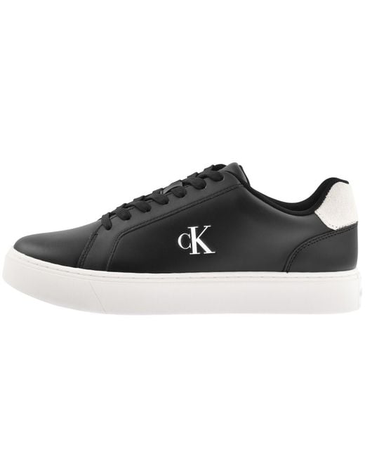Calvin Klein Black Classic Cupsole Trainers for men