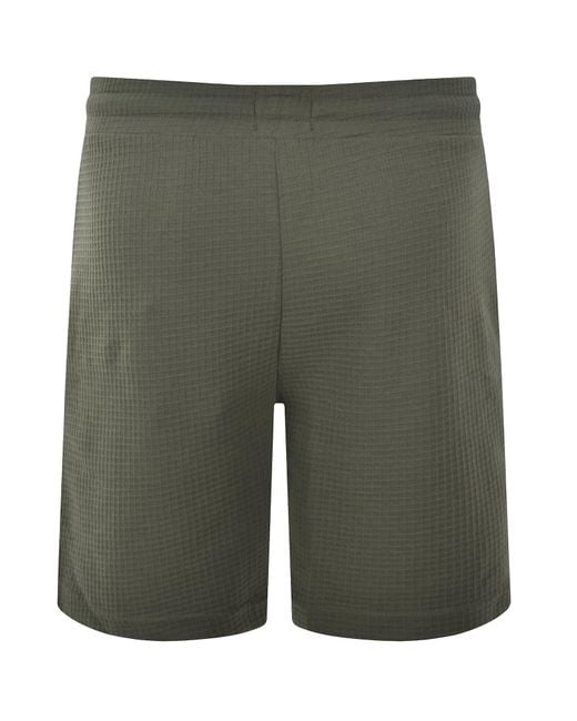 HUGO Green Austin Waffle Shorts for men
