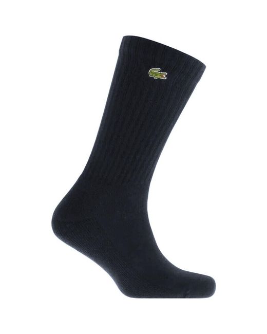 Lacoste Gray Triple Pack Ankle Socks for men