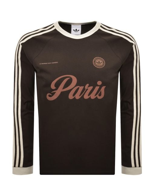 Adidas Originals Black Paris Kc T Shirt for men