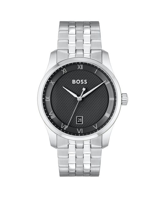 BOSS BUSINESS Metallic Boss Principle Watch for men