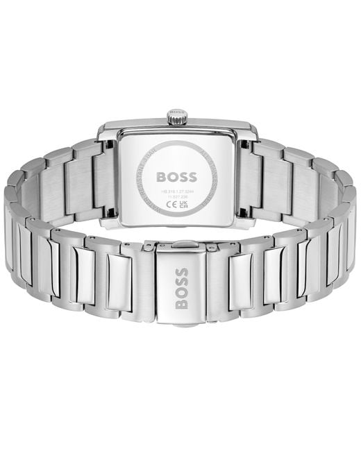 BOSS BUSINESS Metallic Boss Principle Dress Watch for men