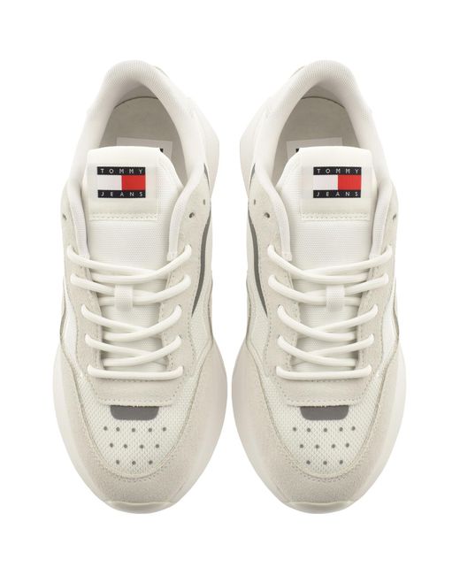 Tommy Hilfiger White Runner Trainers for men