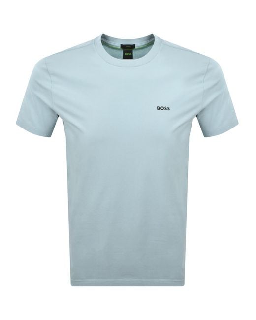 BOSS Men's Blue Boss Regular Fit T Shirt