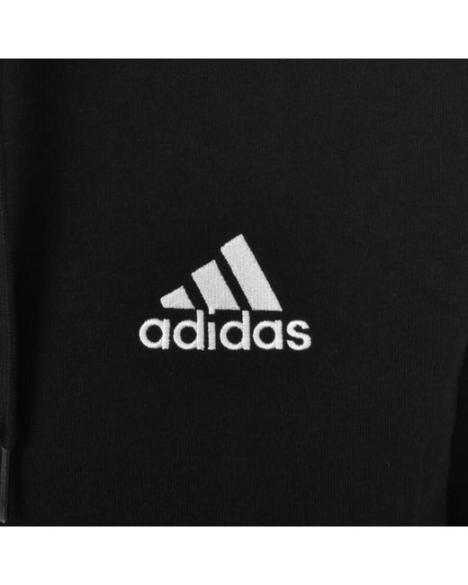Adidas Originals Black Adidas Feel Cozy Hoodie for men