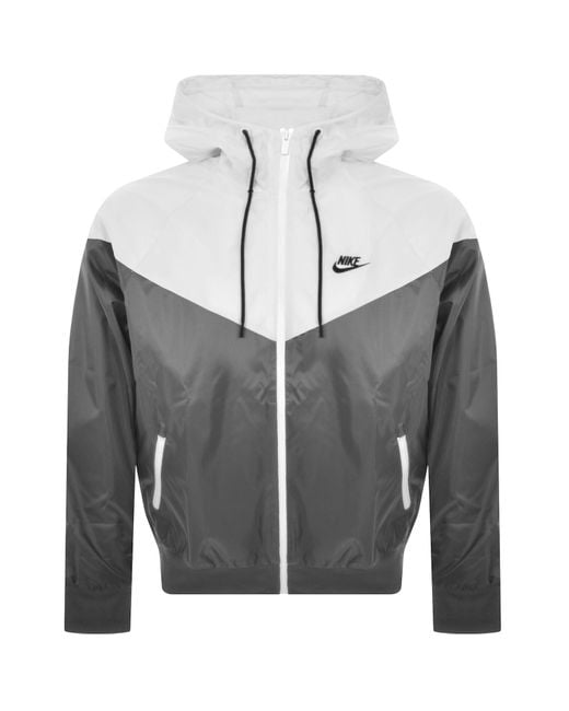 Nike Gray Windrunner Jacket for men