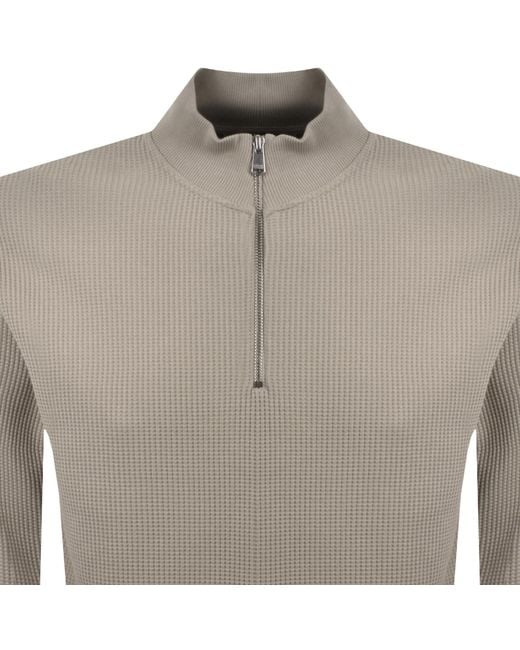 Barbour Gray Curve Sweatshirt for men