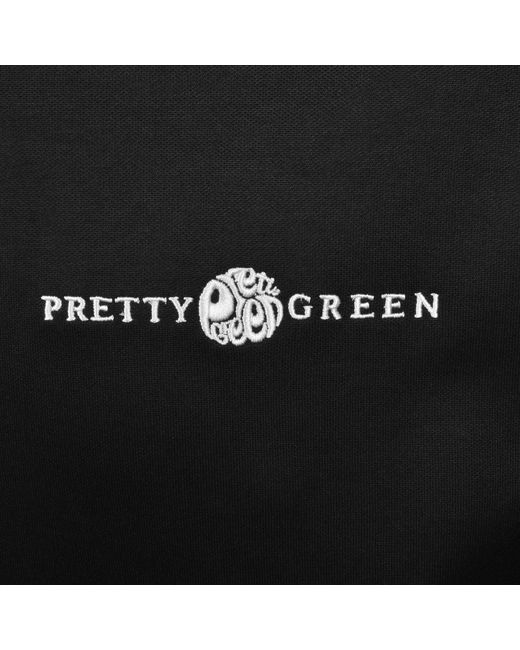 Pretty Green Black Nimbus Track Top for men
