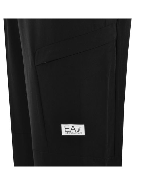 EA7 Black Emporio Armani Joggers for men