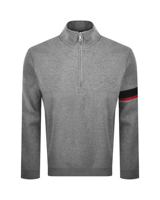 Tommy Hilfiger Gray Insert Sweatshirt for men