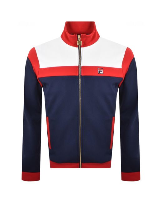 Fila Blue Cruz Full Zip Track Top for men