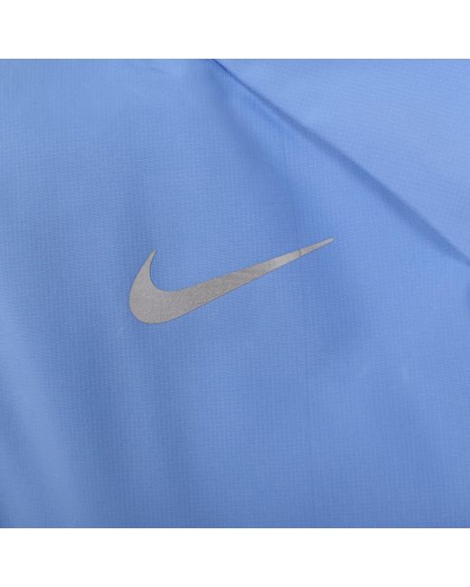 Nike Blue Running Miler Repel Jacket for men