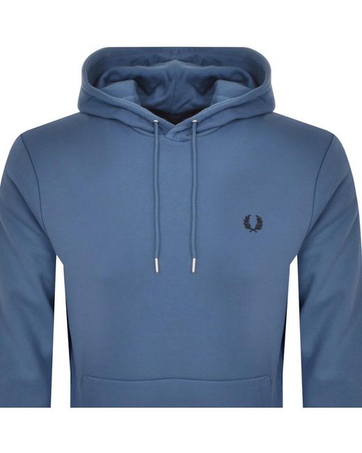 Fred Perry Blue Tipped Logo Hoodie for men