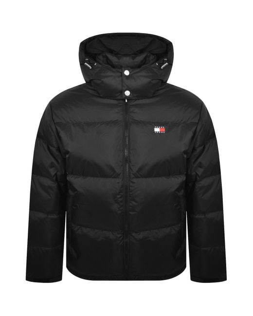 Tommy Hilfiger Black Alaska Puffer Jacket for men