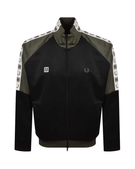 Fred Perry Black X Meyba Track Jacket for men