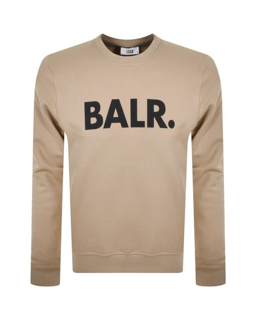 BALR Cotton Straight Branded Sweatshirt 