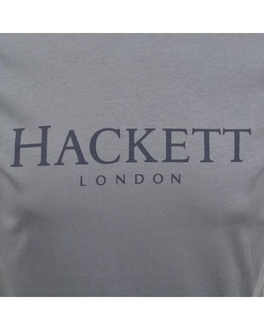 Hackett Gray Heritage Essential T Shirt for men