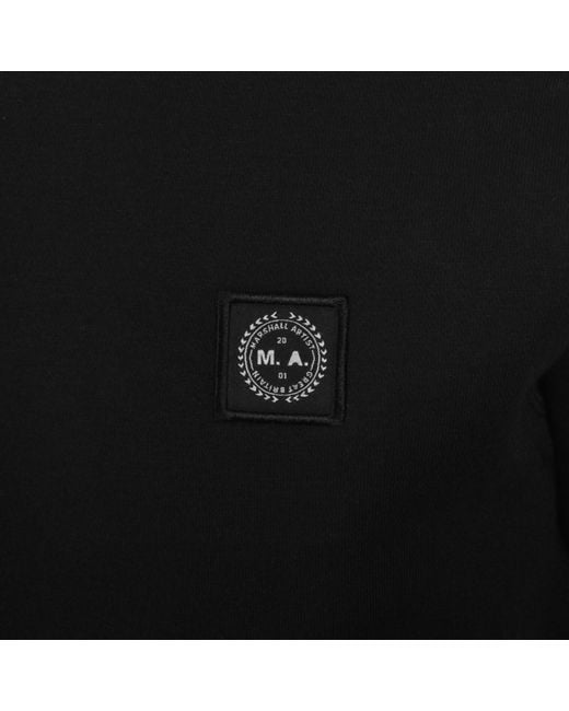Marshall Artist Black Marchio Sweatshirt for men