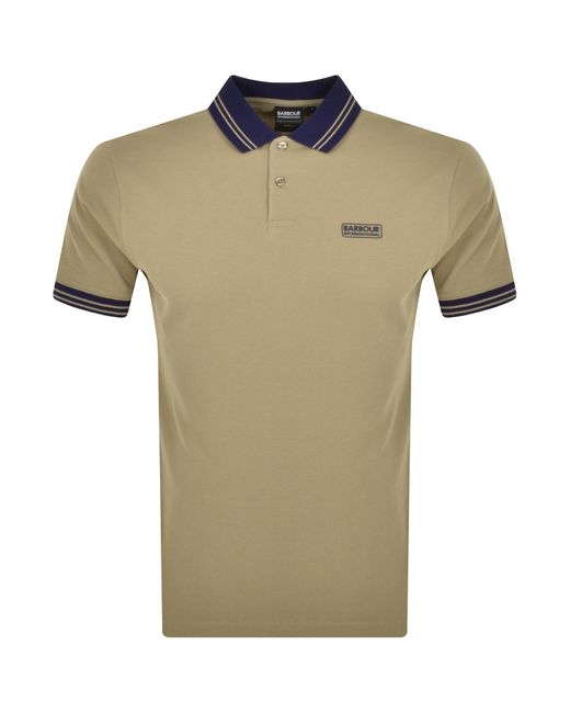Barbour Green Tracker Polo T Shirt for men