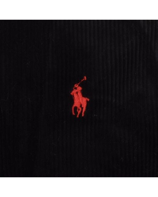 Ralph Lauren Black Coachs Corduroy Jacket for men