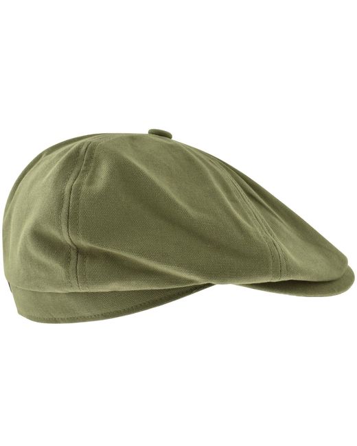 Barbour Green Fawdon Bakerboy Hat for men