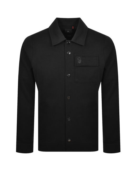 Luke 1977 Black Kingpin Overshirt for men