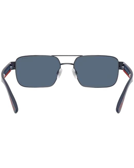 Ralph Lauren Blue 3161 Sunglasses for men