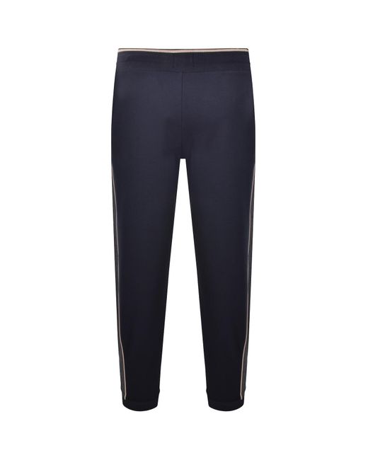 BOSS BUSINESS Blue Boss Logo Joggers for men