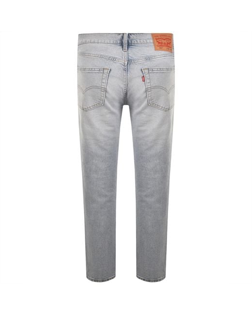 Levi's Gray 511 Slim Fit Stretch Jeans for men
