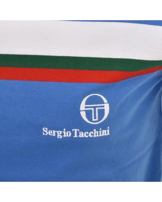 Sergio Tacchini Blue Denver T Shirt for men