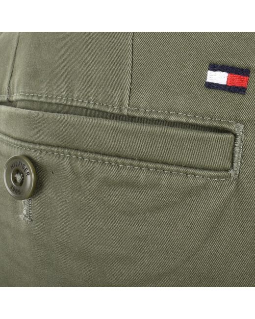 Tommy Hilfiger Green Harlem 1985 Chino Shorts for men
