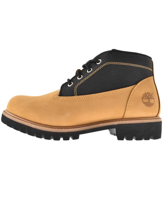 Timberland Black Mid Lace Chukka Boots for men