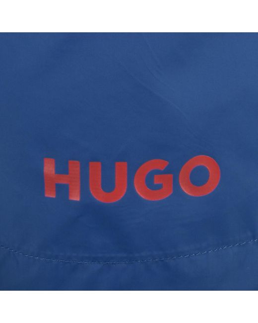 HUGO Blue Hati Swim Shorts for men