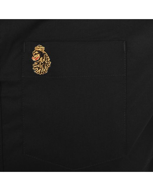 Luke 1977 Black Short Sleeve Ironbridge Shirt for men