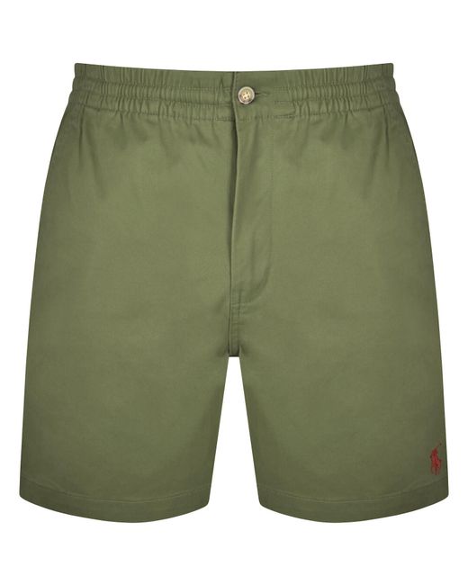 Ralph Lauren Green Prepster Shorts for men
