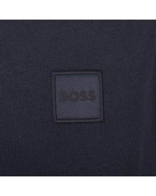 hugo boss navy sweatshirt