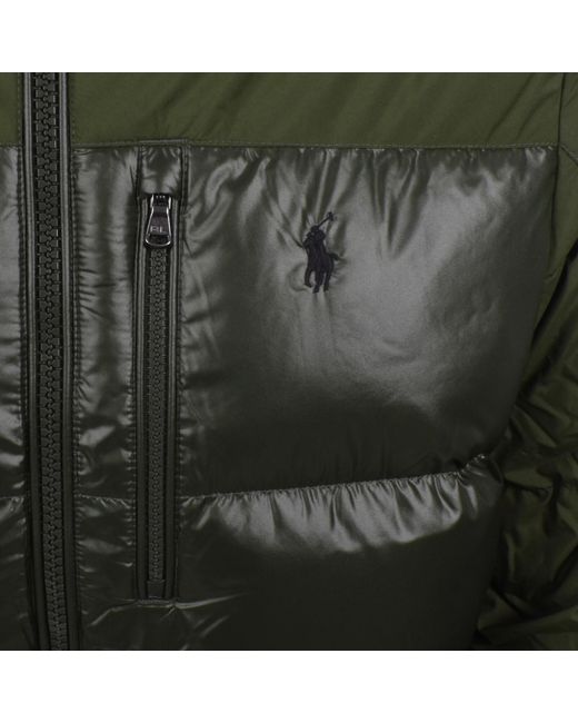 Ralph Lauren Green Gorham Down Jacket for men