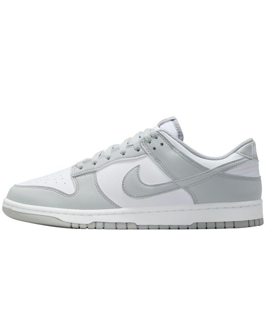 Nike White Dunk Low Retro Trainers for men