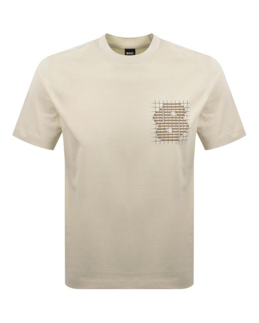 BOSS BUSINESS Natural Boss Tigerman 49 T Shirt for men
