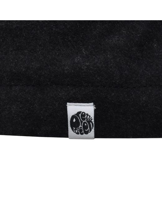 Pretty Green Black Randolph Duffle Coat for men