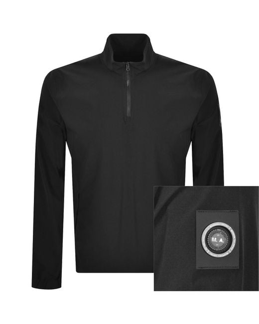 Marshall Artist Black Lennox Track Top for men