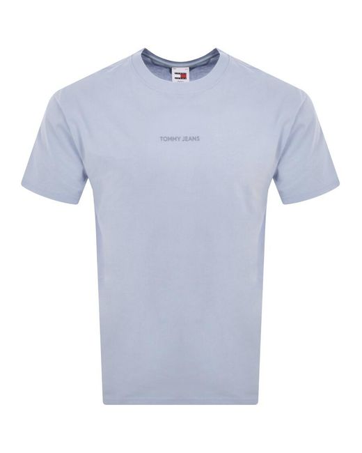 Tommy Hilfiger Blue New Classics Logo T Shirt for men