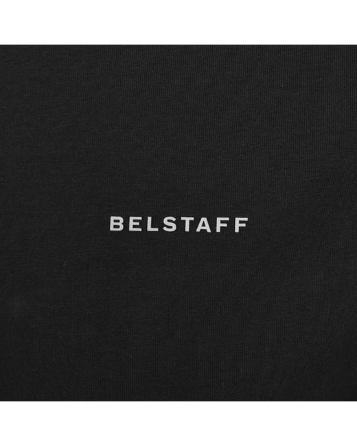 Belstaff Black Alloy Polo T Shirt for men