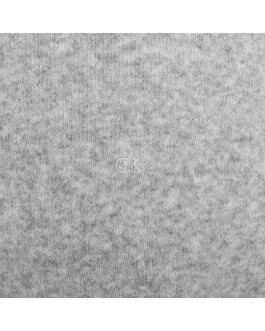 Calvin Klein Gray Tech Stretch Wool Jumper for men