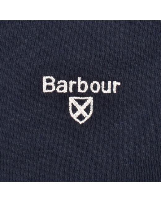 Barbour Blue Callington Tailored Fit Polo T Shirt for men