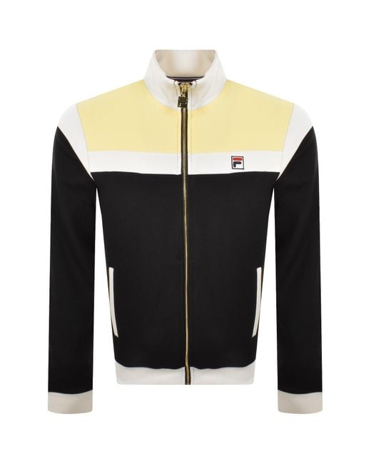 Fila Black Cruz Full Zip Track Top for men