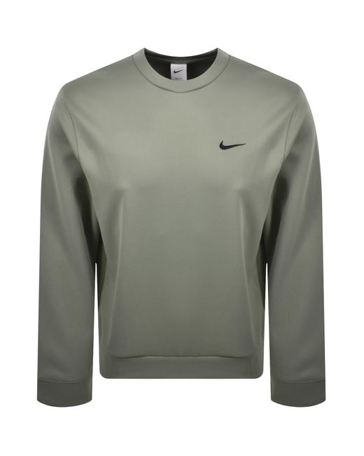 Nike Gray Training Flex Dri-Fit Sweatshirt for men