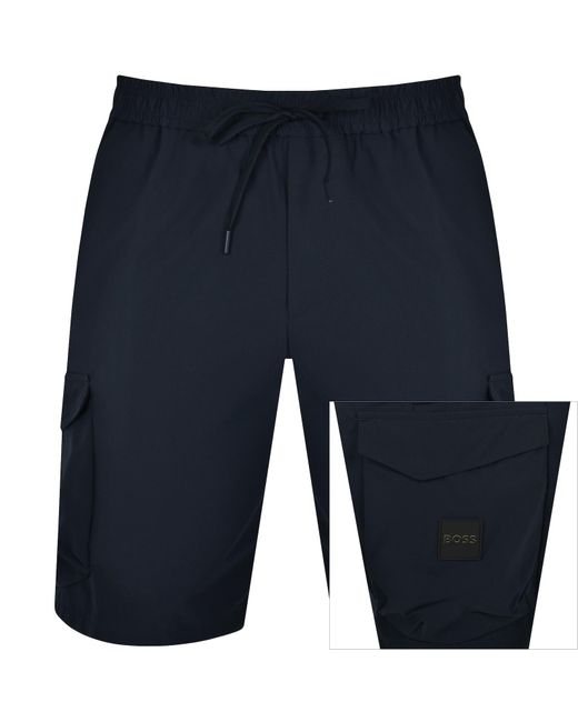 Boss Blue Boss S Urbanex Cargo1 Shorts for men