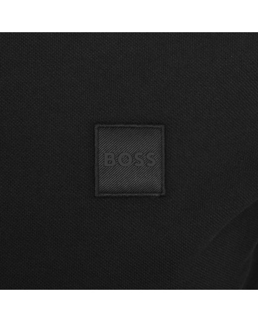 Boss Black Boss Passerby Long Sleeved Polo T Shirt for men
